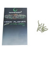 HOOK ALIGNER GARDNER COVERT C-THRU GREEN LARGE (10ud)