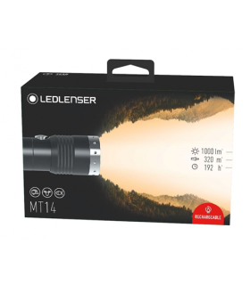 LINTERNA LED LENSER MT14 1000 LUMENES