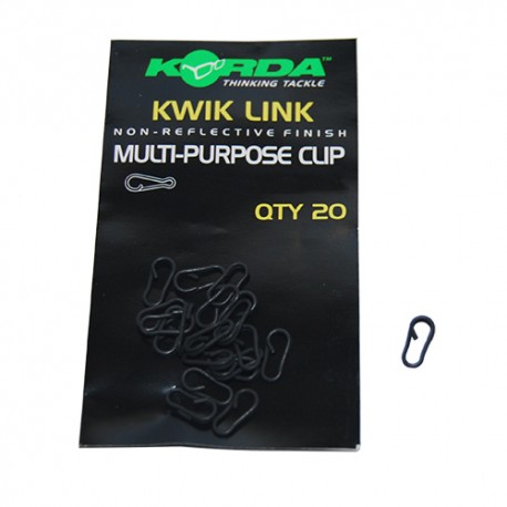 MOSQUETON KORDA KWIK LINK MULTI-PURPOSE CLIP XS (20ud)