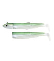 BLACK MINNOW 90 COMBO OFF SHORE 10G + 1 CUERPO FIIISH 2 GREEN WHITE COLOR EXCLUSIVO ESPAÑA