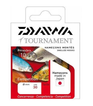 ANZUELO MONTADO DAIWA TOURNAMENT COMPETICIÓN 18 (10ud)