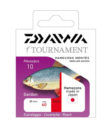ANZUELO MONTADO DAIWA TOURNAMENT ALBURNO 12 (10ud)