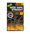 ANZUELO FOX EDGES WIDE GAPE STRAIGHT 4 MICRO BARBED (10ud)
