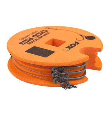 ANZUELO MONTADO FOX CHOD RIGS TRANS KHAKI RIGIDITY 7 25LB (3ud)