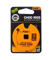 ANZUELO MONTADO FOX CHOD RIGS TRANS KHAKI RIGIDITY 4 30 LB (3ud)