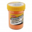 BERKLEY POWERBAIT TROUT BAIT FLUORESCENT ORANGE/GLITTER (50g)