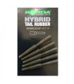 HIBRID TAIL RUBBERS KORDA GRAVEL/CLAY (10ud)