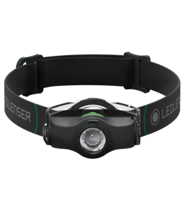 LINTERNA FRONTAL LED LENSER MH4 + POWERCASE RECARGABLE 400 LUMENES